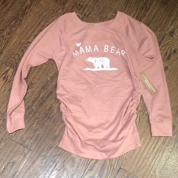 Feathers Maternity Mama Bear Sweatshirt 